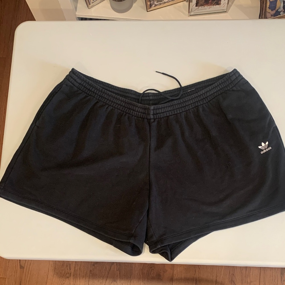 Adidas Women's Black Sports Shorts